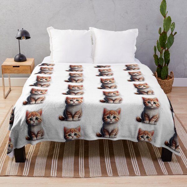 Item preview, Super Cute Adorable Wide-Eyed Kitten 1 designed and sold by JBGStickers.