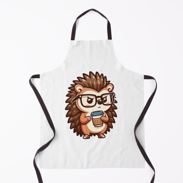 Artikelvorschau, Mürrischer Cartoon-Igel in Brille mit Kaffeetasse entworfen und verkauft von Confuzz1ed.