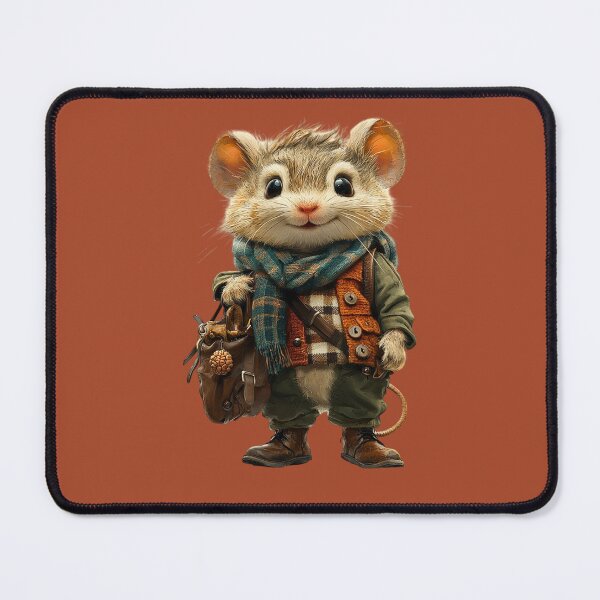 Item preview, Autumn Traveler Dormouse designed and sold by MYTHIC PEEL STICKERS.