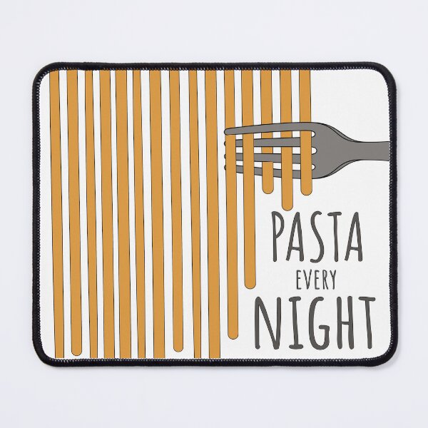 Item preview, Pasta every night designed and sold by Craftyclicks.