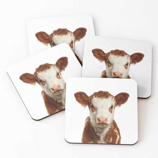 Item preview, Adorable Baby Cow for Cute Cow lovers designed and sold by LazyOwlStore.