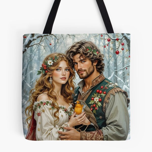 Item preview, Christmas Couple. Yule. designed and sold by SoniaSarkali.