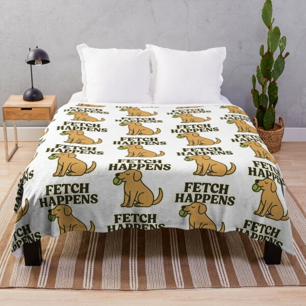 Item preview, Fetch Happens – Funny Dog Sticker designed and sold by ֍ NishlaArts ֍.