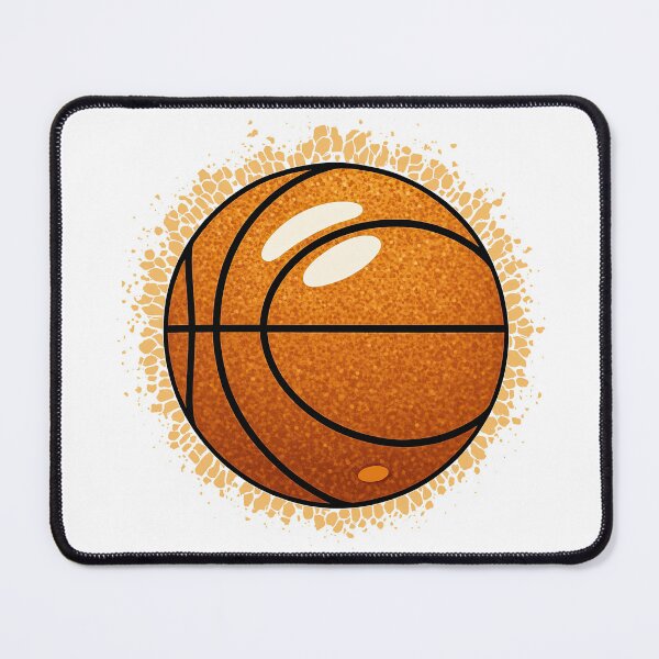 Item preview, Grunge Basketball Illustration with Splatter Texture and Bold Style designed and sold by ArtfulWeave.