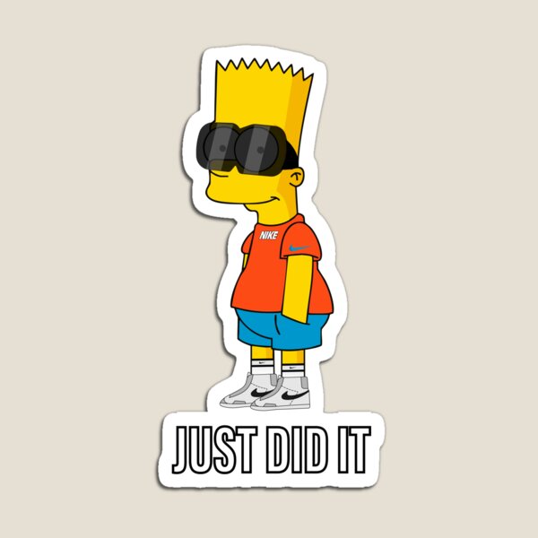 Item preview, Simpsons "Just Did It" designed and sold by MrRares21.