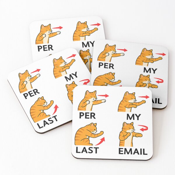 Item preview, Per My Last Email Funny Cat Coworker designed and sold by Lunari Prints.