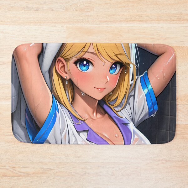 Item preview, Rachel Gardner Angels Death Anime Wet Bathroom Portrait designed and sold by juniorcastros.