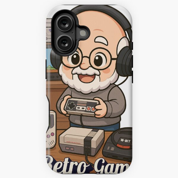 Item preview, Retro Gamer Grandad designed and sold by GroupMindDesign.