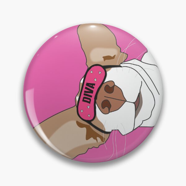 Item preview, Sassy Beagle Diva – Pink Mask & Hearts designed and sold by Vector Woofs.