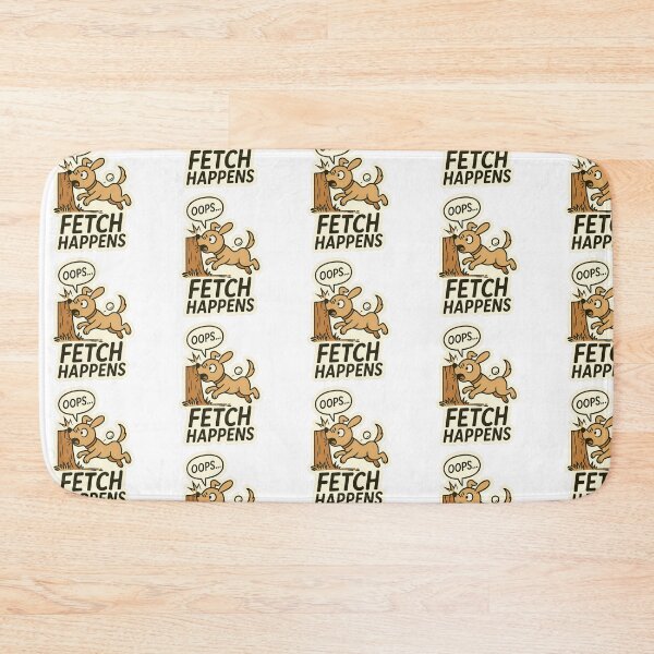 Item preview, Oops... Fetch Happens – Comic Dog Sticker designed and sold by ֍ NishlaArts ֍.
