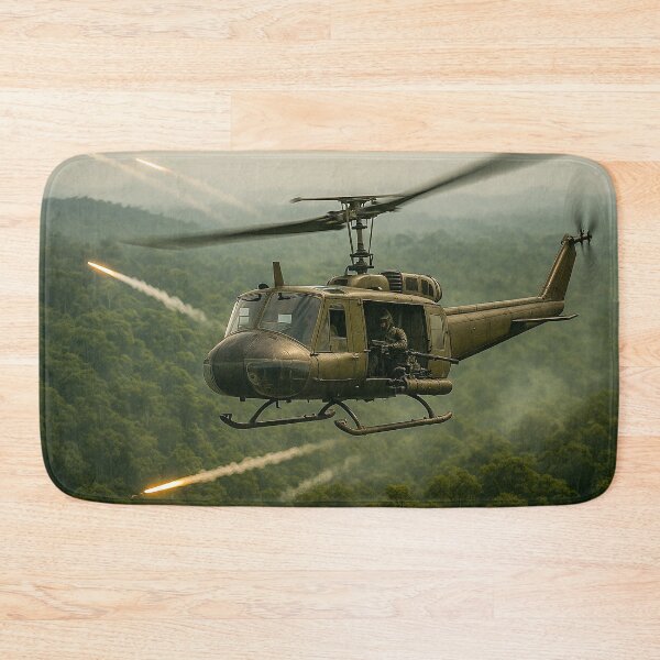 Item preview, Dustoff Over Rice Fields designed and sold by Skyframe Aviation.