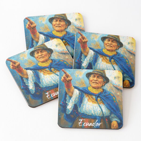 Item preview, Ecuadorian Woman – Andean Indigenous Pride designed and sold by AtuqStudio.