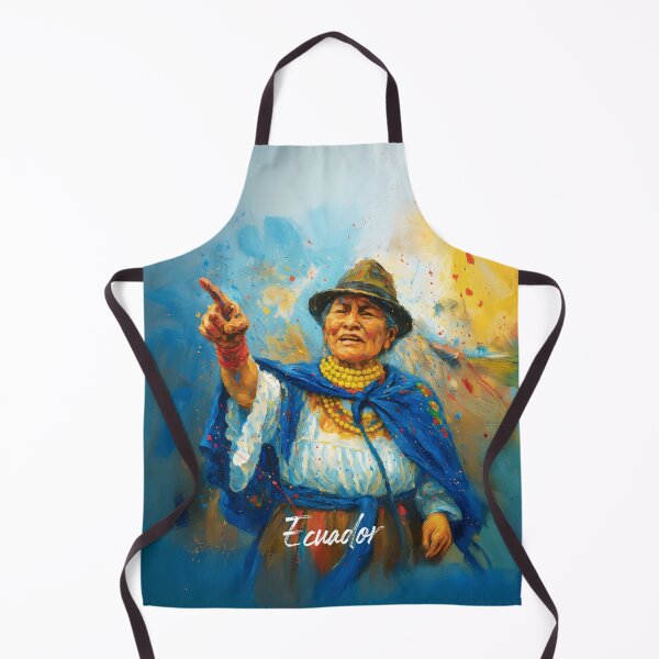 Item preview, Ecuadorian Woman – Andean Indigenous Pride designed and sold by AtuqStudio.