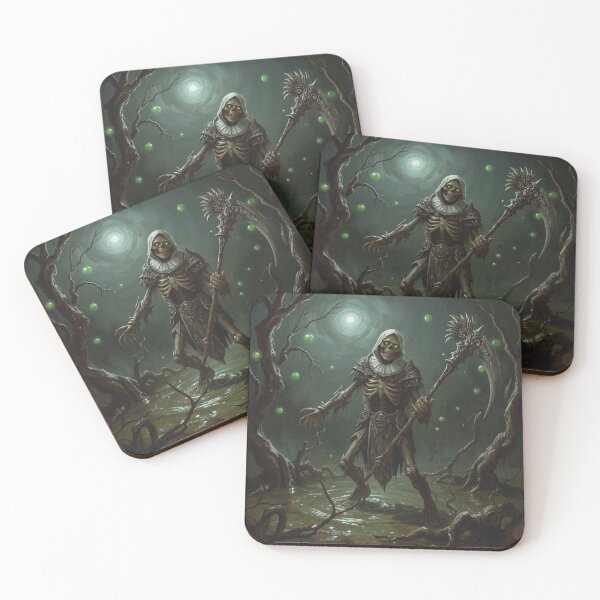 Item preview, Scythe Weilding Undead Warrior designed and sold by Vintage Designs +.