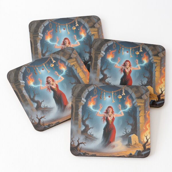 Artikelvorschau, Die Zauberin und Hexe der wilden Moore entworfen und verkauft von Vintage Designs +.