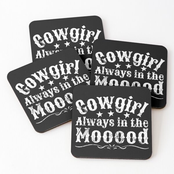 Item preview, Yeehaw Cowgirl Vibes Always in the MOOOOD Western Rodeo Design designed and sold by GumStickers.