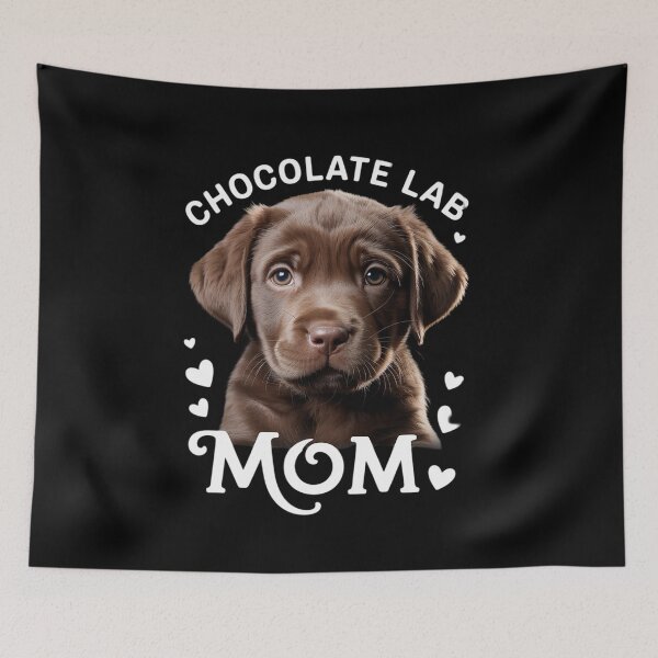Item preview, Chocolate Lab Mama Mother's Day designed and sold by brynatshop.