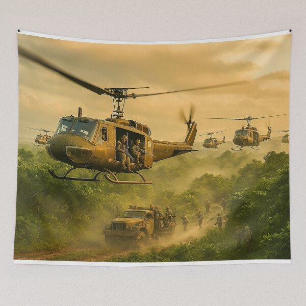 Item preview, Hueys in the Jungle War Vietnam designed and sold by Skyframe Aviation.