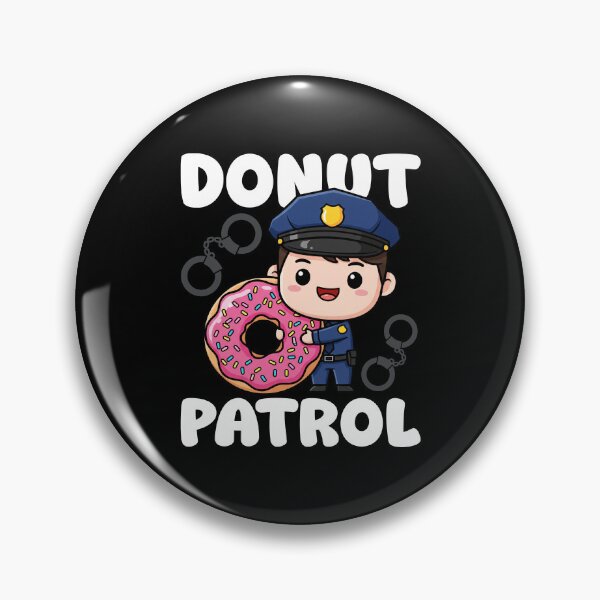 Item preview, DONUT PATROL - POLICE designed and sold by KEF Custom.