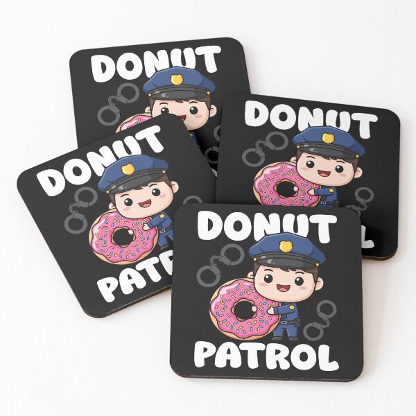 Item preview, DONUT PATROL - POLICE designed and sold by KEF Custom.