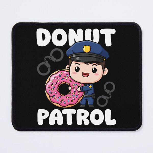 Item preview, DONUT PATROL - POLICE designed and sold by KEF Custom.