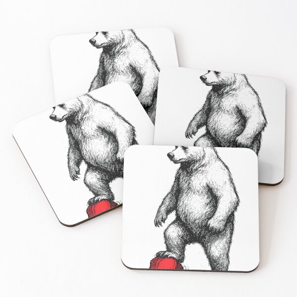Item preview, Bear Crushes Red Hat Political Animal Protest Gift designed and sold by kritestuittp.