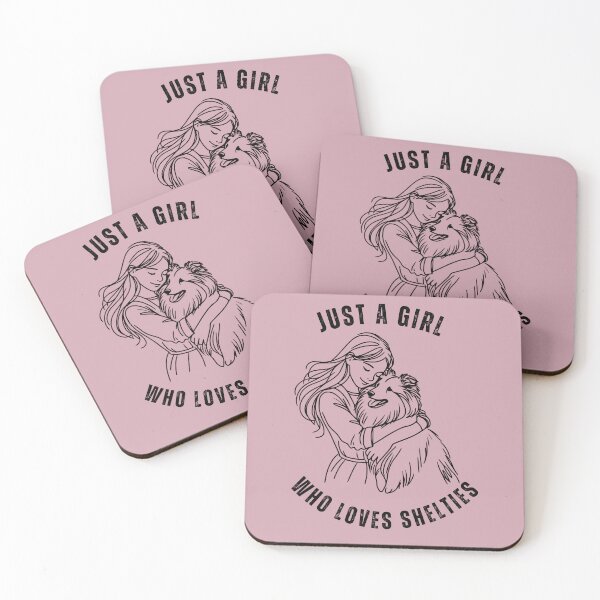 Item preview, Just a girl who loves shelties designed and sold by Ophelia's Wardrobe.