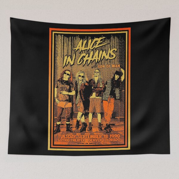 Item preview, Copy of Grunge Dog Art Alice in Chains Gritty Street Style designed and sold by wobawfo.