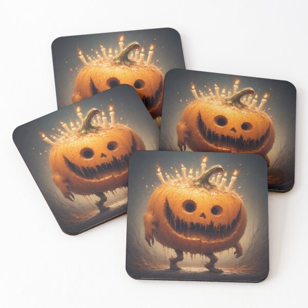 Item preview, Candle Pumpkin Monster - Halloween 2025 designed and sold by SuperVenus.