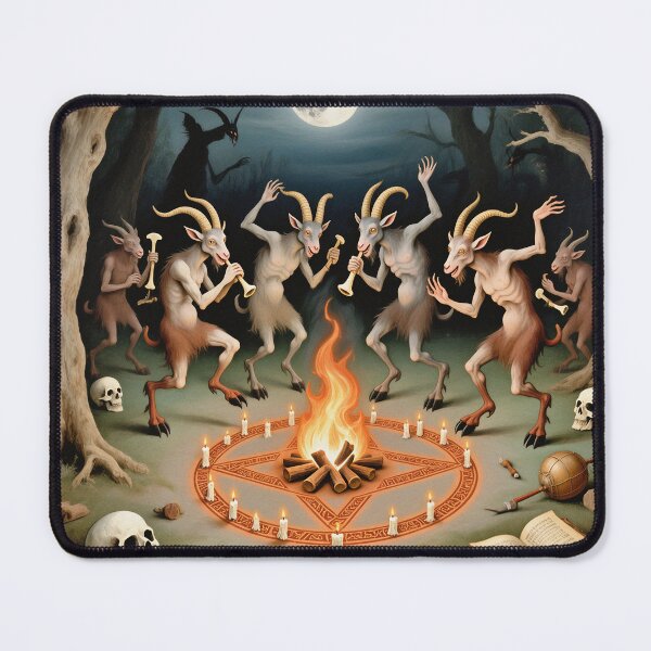 Item preview, The Devil dances in the Pale Moonlight designed and sold by Vintage Designs +.