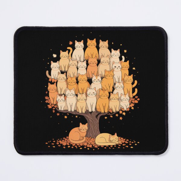 Item preview, Cat Tree Cat Lover Nature Fall Winter Kitten Kitty Cats designed and sold by brynatshop.