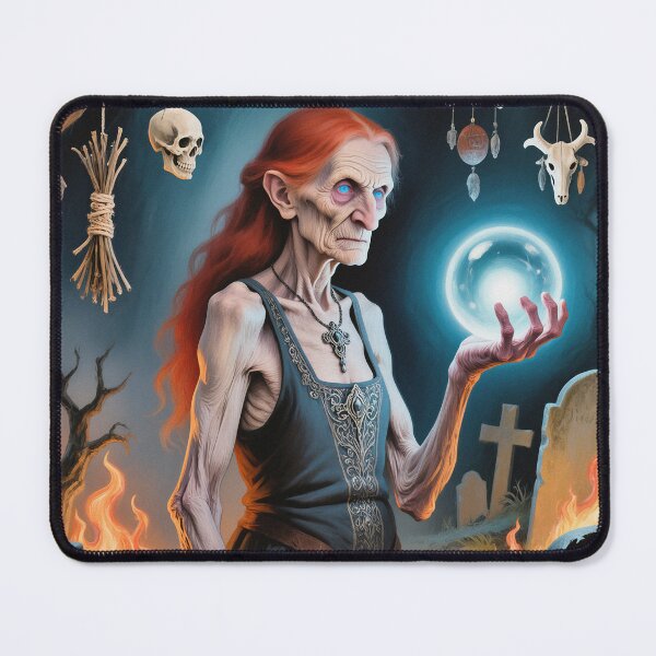 Item preview, The Evil Haggered Witch of the wild moors designed and sold by Vintage Designs +.