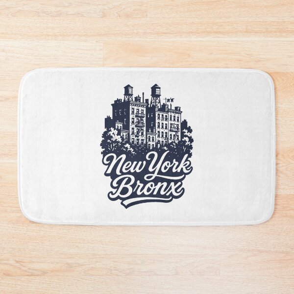 Item preview, New York Bronx Cityscape Typography Design designed and sold by Boogosh.