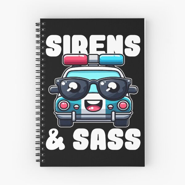 Item preview, SIRENS AND SASS - POLICE OFFICER designed and sold by KEF Custom.