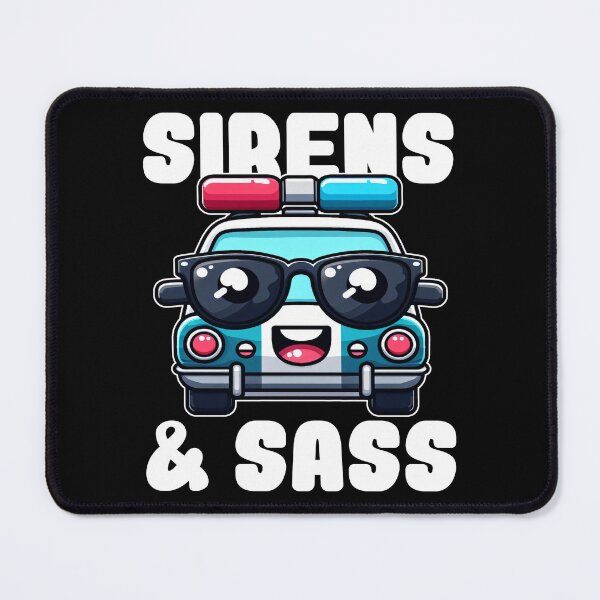Item preview, SIRENS AND SASS - POLICE OFFICER designed and sold by KEF Custom.