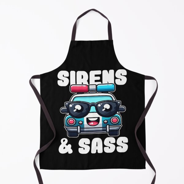 Item preview, SIRENS AND SASS - POLICE OFFICER designed and sold by KEF Custom.