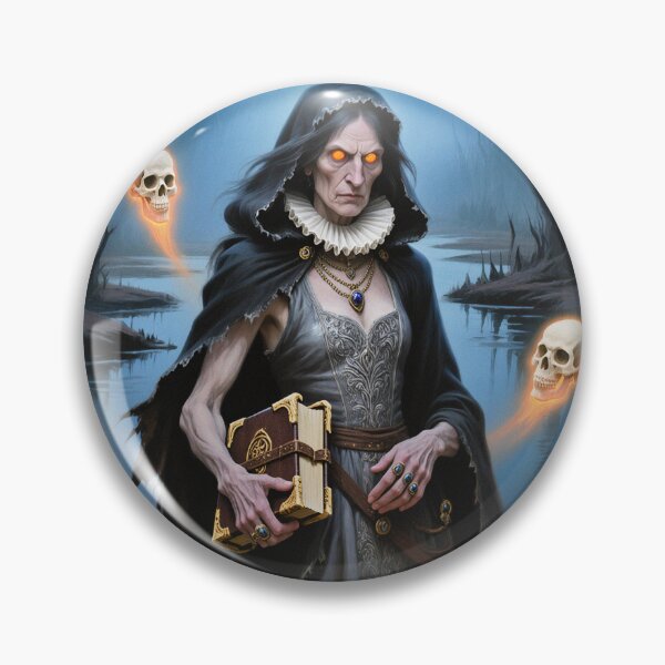 Item preview,  The Evil Haggered Witch of the wild moors designed and sold by Vintage Designs +.