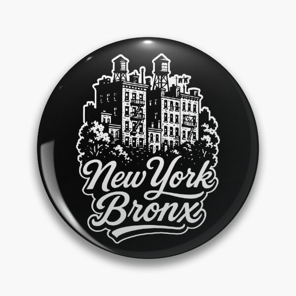 Item preview, New York Bronx Urban Lettering & Skyline designed and sold by Boogosh.