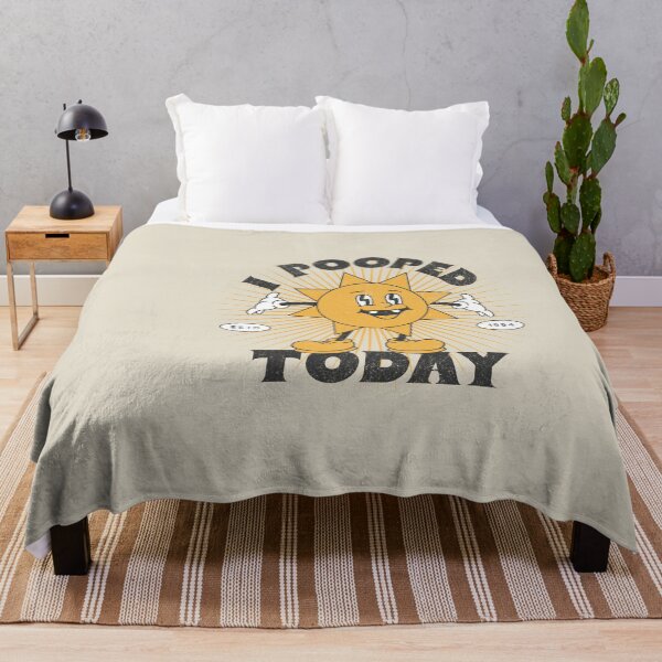 Item preview, I Pooped Today – Vintage Sun Face (Estd 1994) designed and sold by dudelinart.