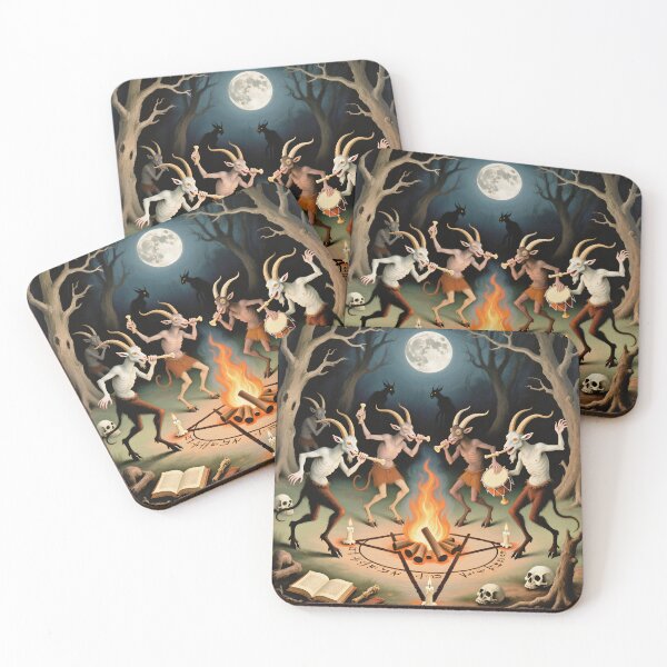 Item preview, The Devil dances in the Pale Moonlight designed and sold by Vintage Designs +.