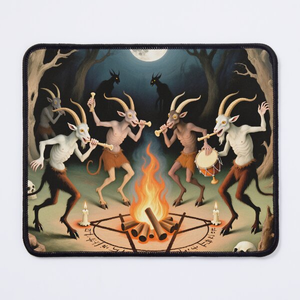 Item preview, The Devil dances in the Pale Moonlight designed and sold by Vintage Designs +.