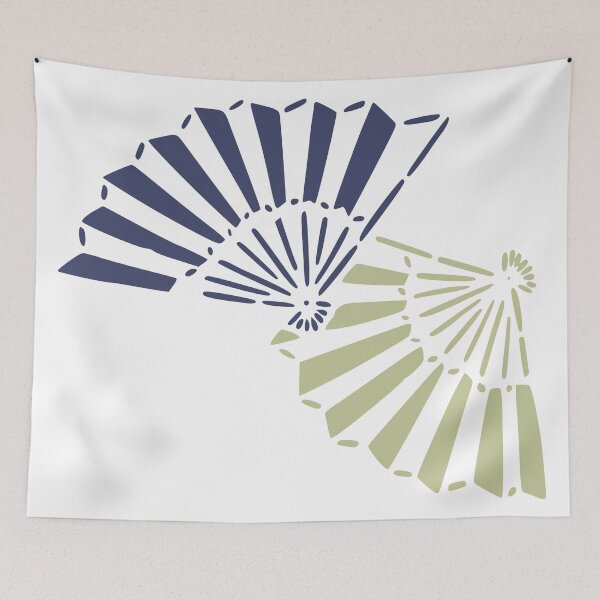 Item preview, Hand Fans - Japanese vintage design designed and sold by Japan Design Prints.