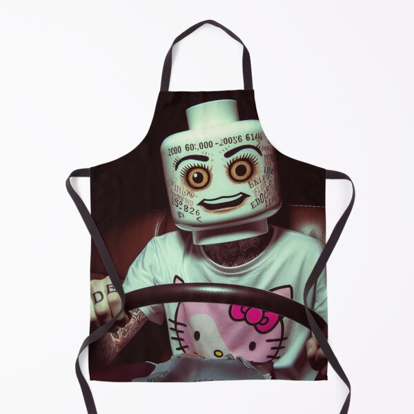Item preview, "Brick & Ride: Hello Kitty Drift Mode Activated" designed and sold by Print Fiction.