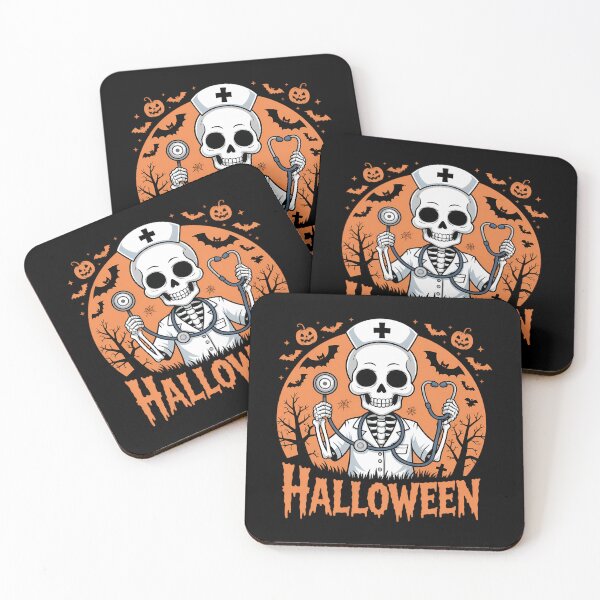 Item preview, Halloween Nurse skeleton designed and sold by brynatshop.