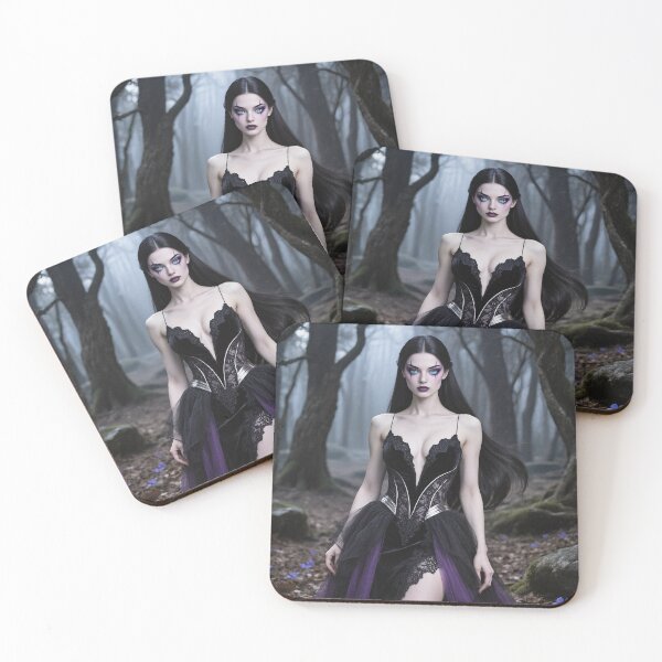 Item preview, Gothic Witch in the Woods designed and sold by Vintage Designs +.