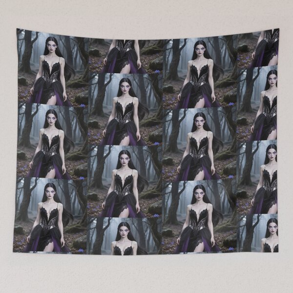 Item preview, Gothic Witch in the Woods designed and sold by Vintage Designs +.