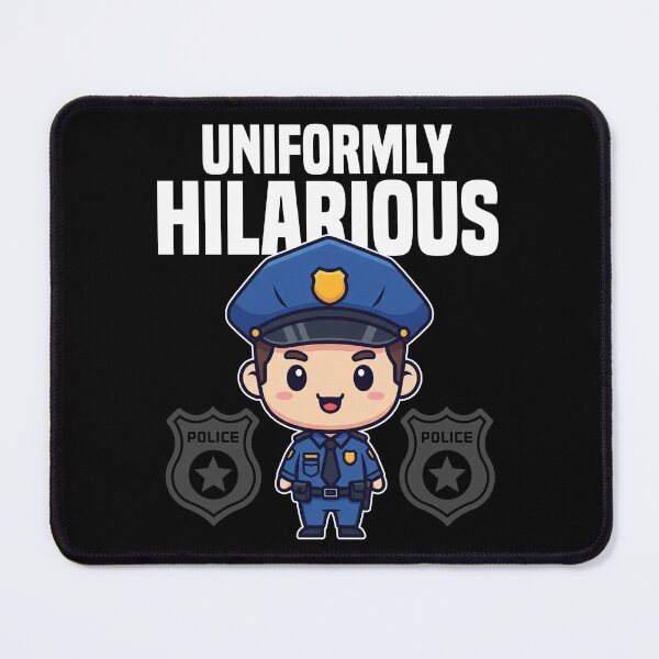 Item preview, UNIFORMLY HILARIOUS - POLICE OFFICER designed and sold by KEF Custom.