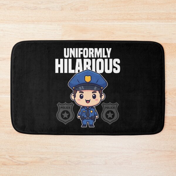 Item preview, UNIFORMLY HILARIOUS - POLICE OFFICER designed and sold by KEF Custom.