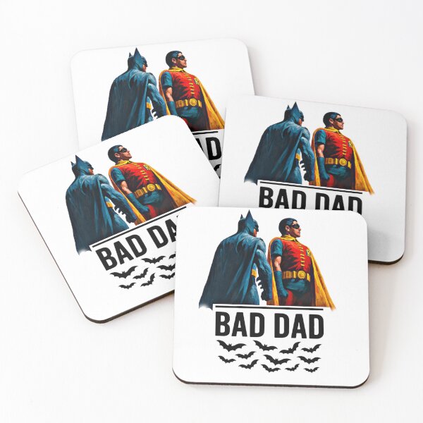 Item preview, Bad Dad – Masked vigilante duo from the dark city streets designed and sold by LoomisDreams.