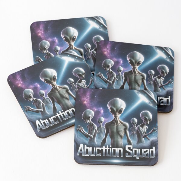 Item preview, Grey Alien - Abduction Squad designed and sold by Vintage Designs +.